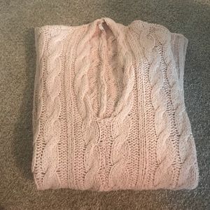 Free people sweater, Easy Cable V neck, XS